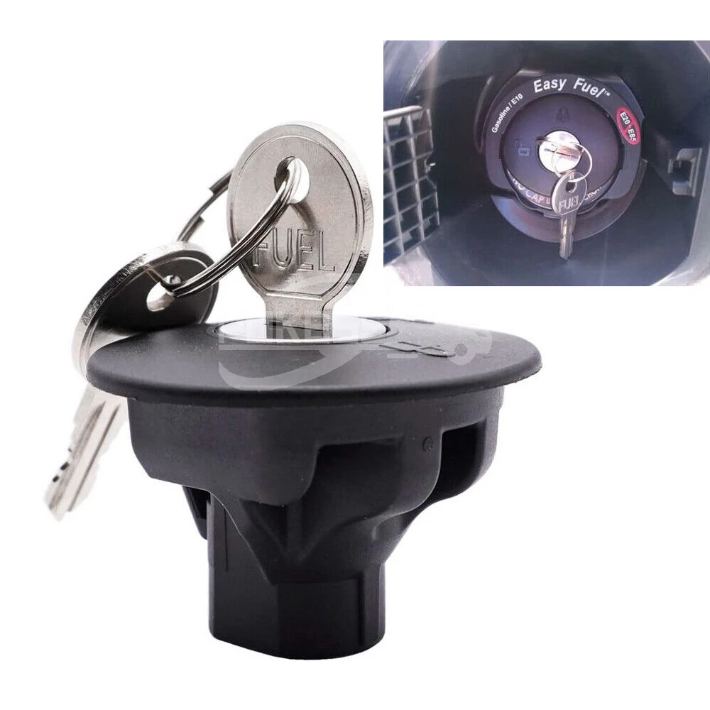 Auto Body Kit 8U5Z9C268B Locking Gas Fuel Tank Plug Cover Lock With 2 ... — 3