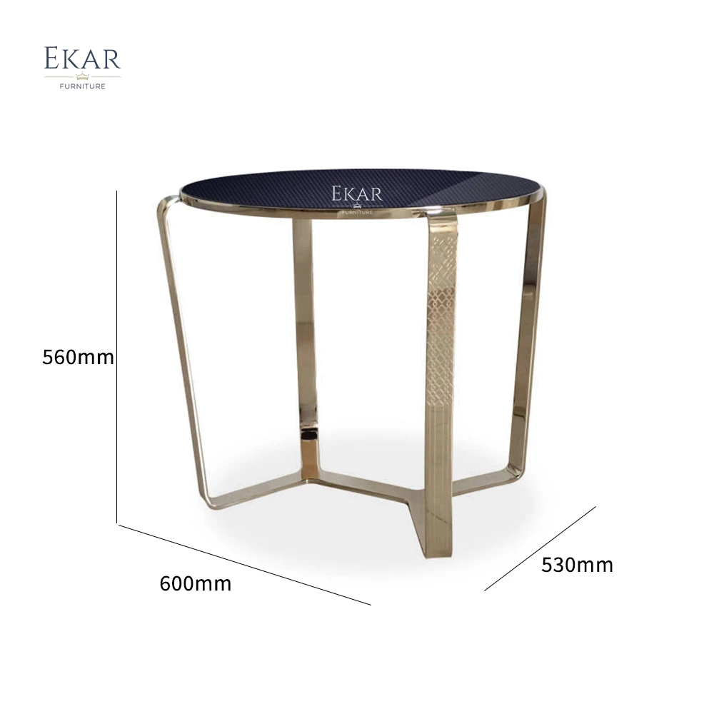 product elegant french gold accent table with metal frame-63