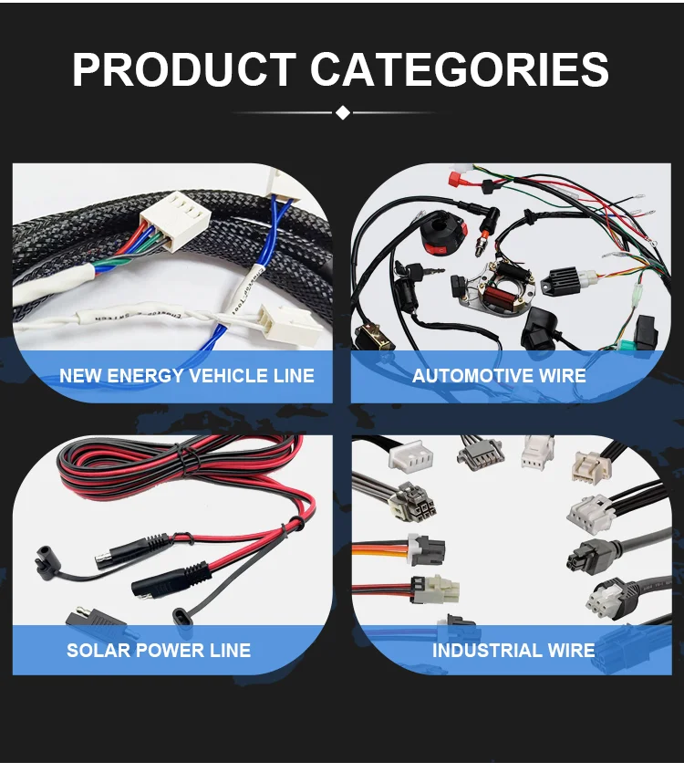Custom Motorcycle Complete Wiring Harnesses Assembly Wire Harness