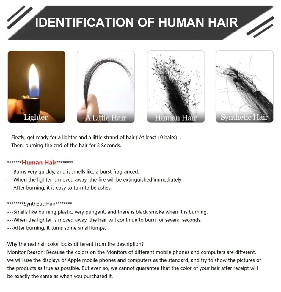 26 Inches Deep Wave Curly Brazilian Remy Hair Ponytail Extensions Clip Ins Natural Color_voghion.com