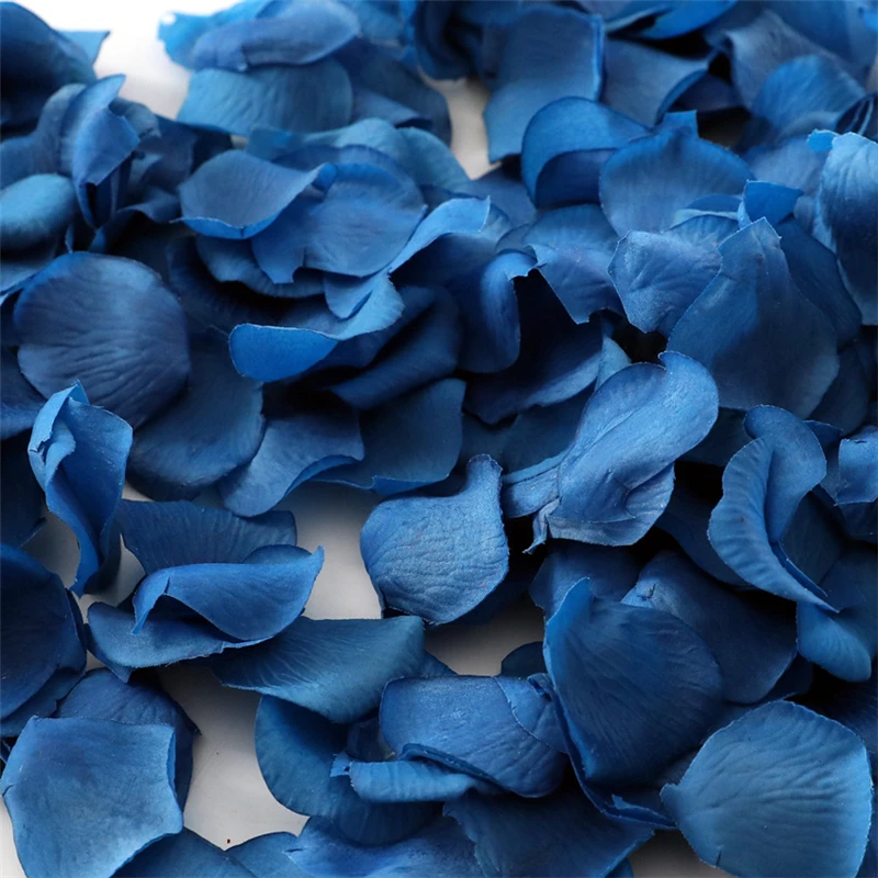 Real Touch Artificial Silk Flower Petals Romantic Atmosphere Wedding Flowers Rose Petals For