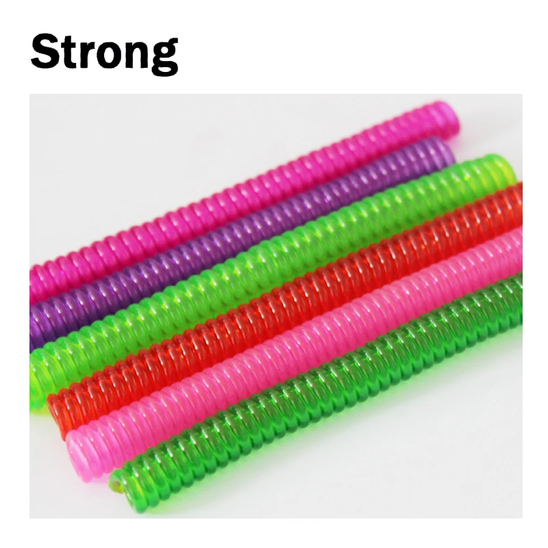 Custom Plastic Pvc Compression Springs Coil Spring for Sprial Hair Ties Crafts Keychains
