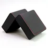 Matte black/red