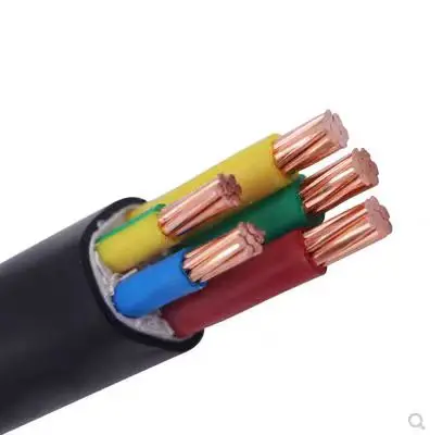 Cable copper conductor XLPE insulation PVC sheath  hard cable 0.6/1KV NYY /XLPE/VV/R2V