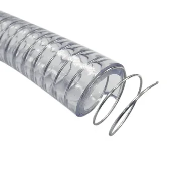 102mm PVC Flexible Steel Wire Hose Discharge Water Hose Reinforced  Hose