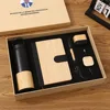 Carnet A5 + tasse thermos + stylo + haut-parleur + câble de données