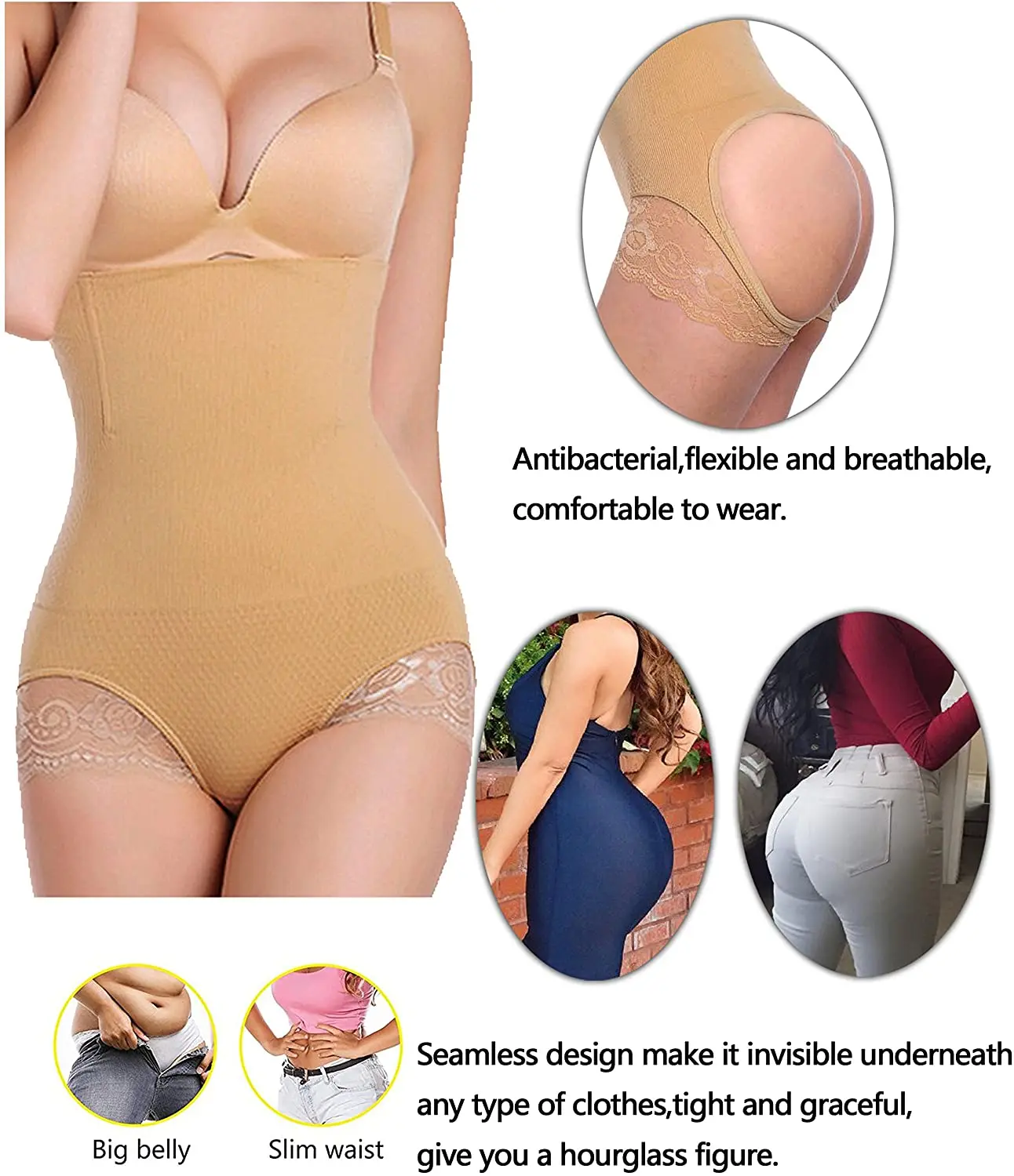 Wholesale High Tummy Control Shapewear Waist