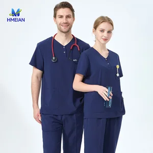 Men Medical Scrub Sets Scrubs Uniforms Sets for Women Scrubs Uniforms Nursing Scrubs Medical Scrubs