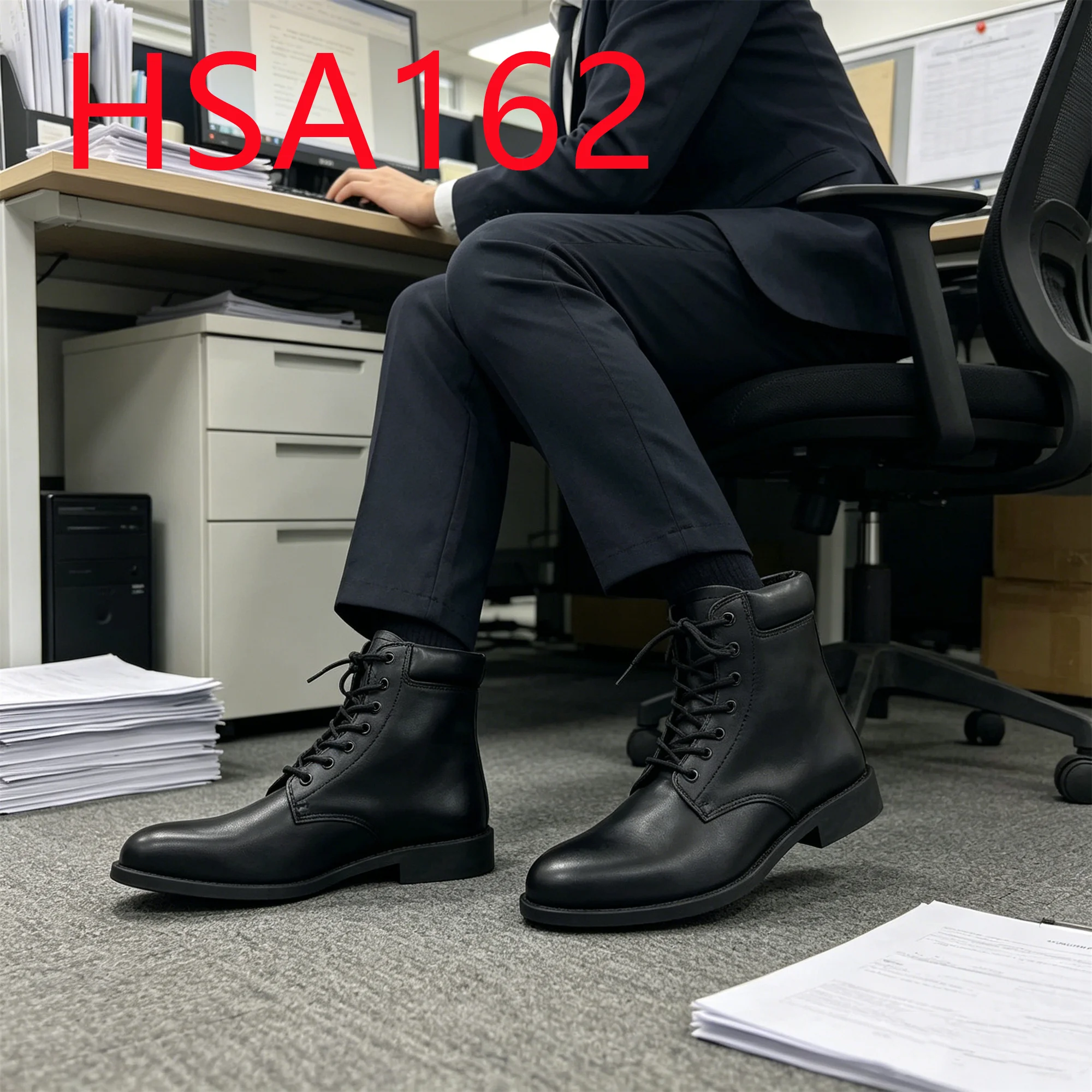 HY, nuove scarpe eleganti versatili da uomo con taglio medio, senza odore, adatte all’ufficio e al personale d’ufficio, stile moderno minimalista, artigianali, classiche per abito formale, modello HSA162