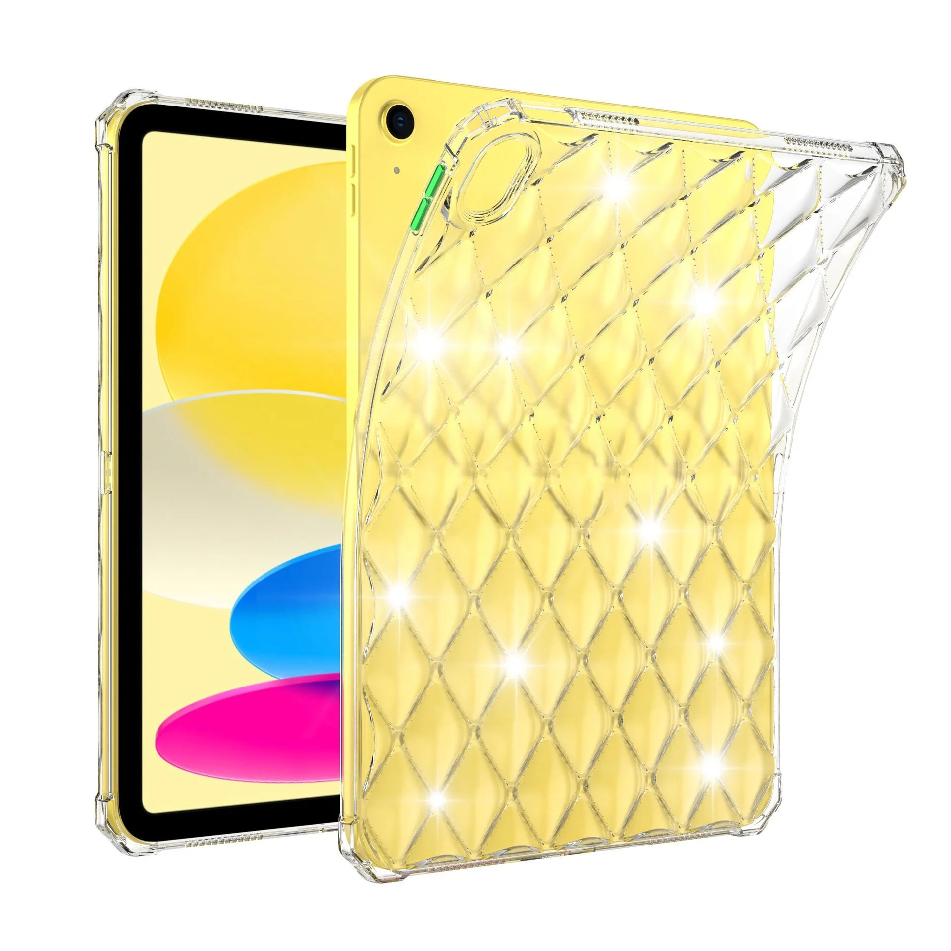 Tpu Clear Case For Ipad Pro 12.9 11 10.9 2020 2021 2022 Shockproof Resistant Flexible Soft Transparent Protective Cover