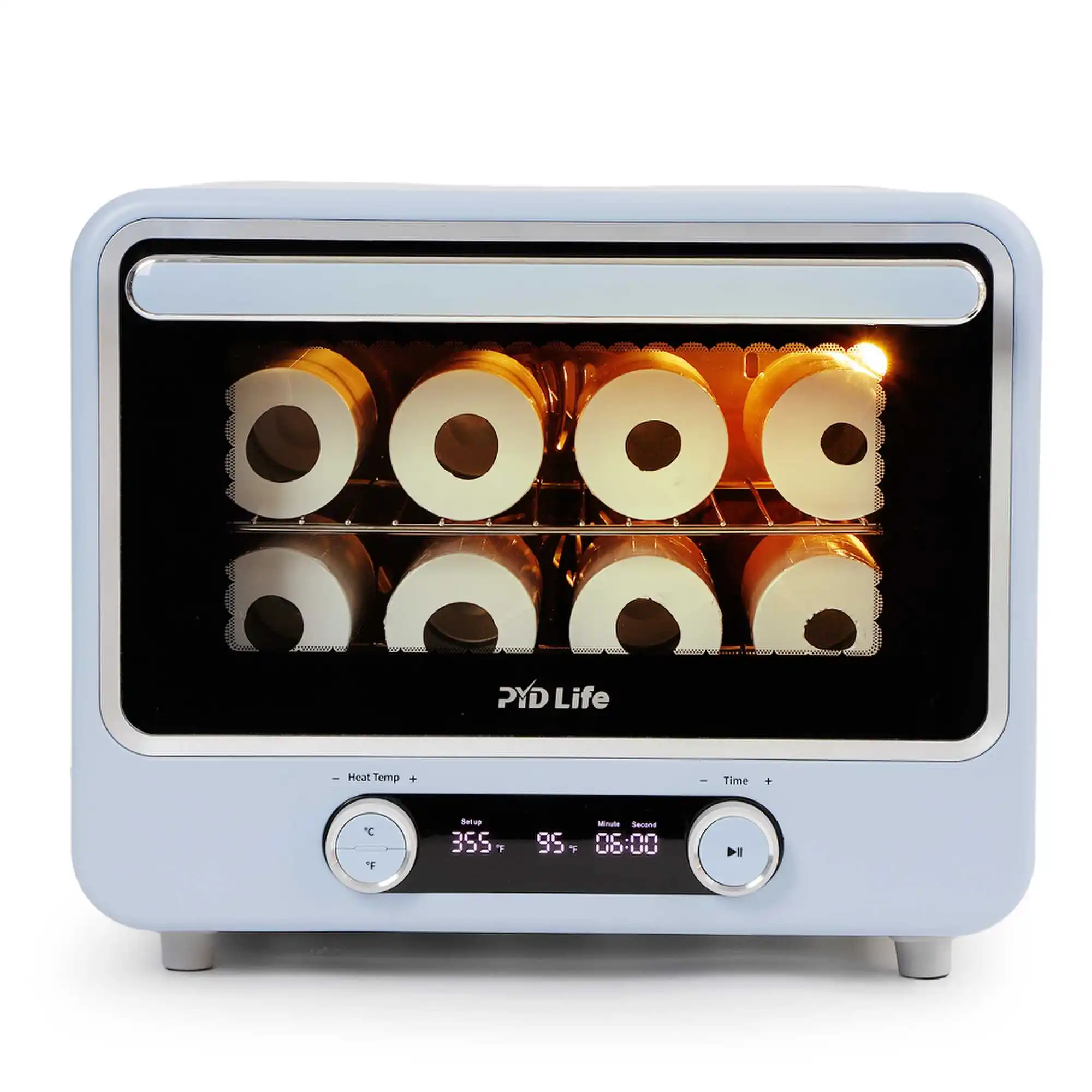 PYD Life RTS 40L Sublimation Oven 20 oz 30 oz Sublimation Tumbler  Heat Press Machine with Free Shrink Wrap Film
