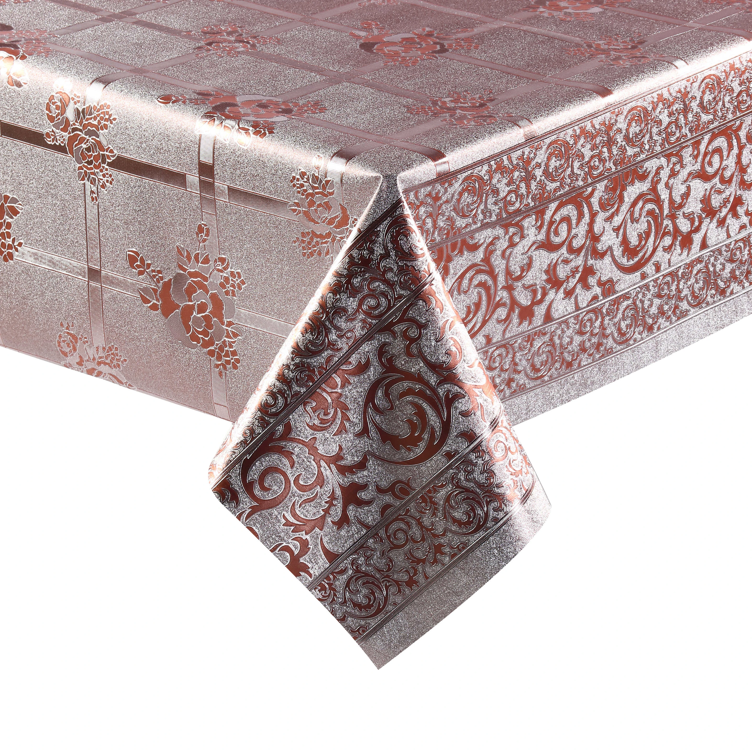 Скатерть из ткани для горячего тиснения 2024 новый рыночный узор может быть настроен с завода-производителя