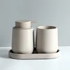 Completo tre pezzi grigio chiaro