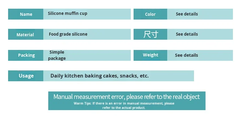 Mini Round Silicone Mavin Cup Sustainable Baking Decor Gift Safe Food Cupcake Flower Egg Cake Tools supplier