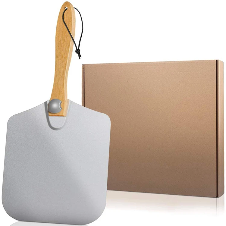 Natural Bamboo Pizza Peel Premium (extra Large) 12/14 Inch Cutting