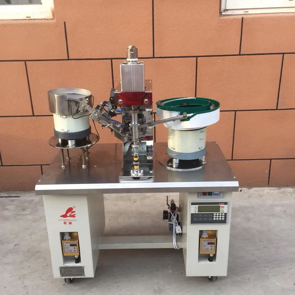 Automatic Fabric Covered Button Making Machine