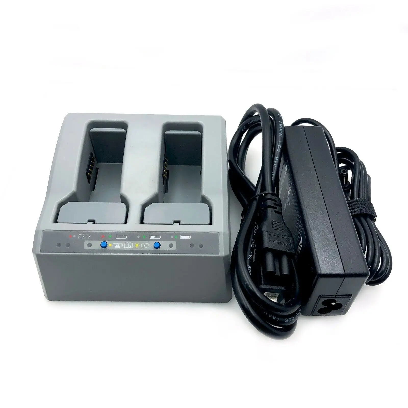 New Trimble Dual Slot Two Slots Charger for Trimble GPS S8 S6 R10 R12 Battery Total Station Double Charger