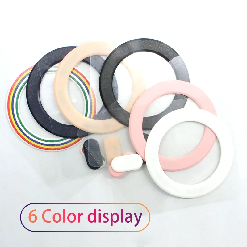 FOR magsafe Mgnetic Rings for magsafe Magnetic Sticker It Is Used for Accurate Positioning Outside the Box Seven Color