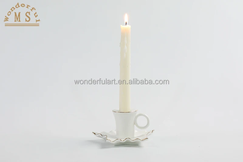 3D relief texture design Unique candle vessels Including 2pcs of candle holder compartment for home decoration  dinner candle