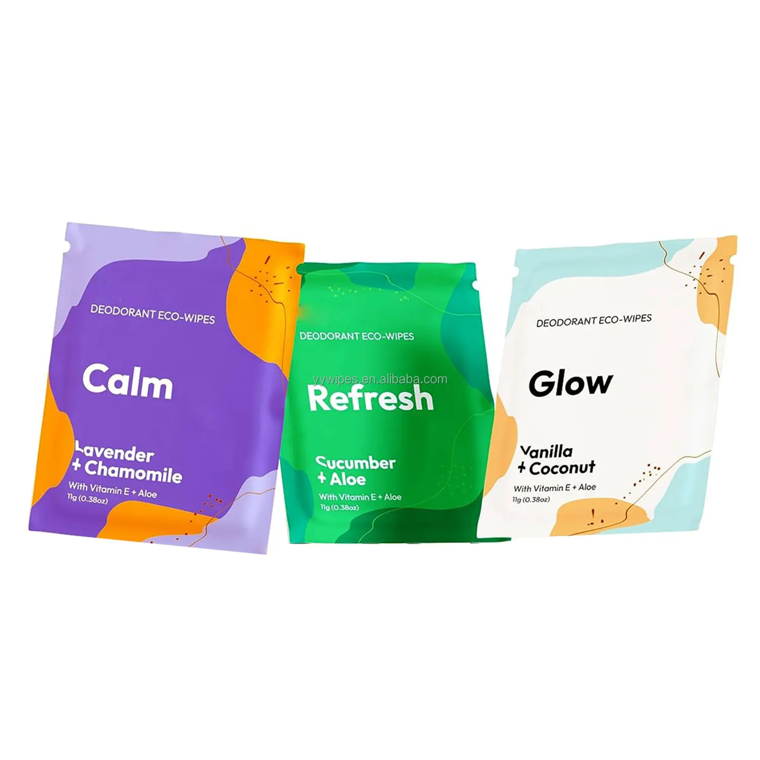 Custom Antiperspirant Deodorant Wipes Ecofriendly Biodegradable