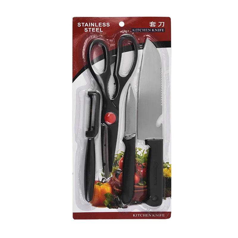 Kitchen Knife Set Kitchen Knife Set Blister 8 Piece Knife Set - Buy