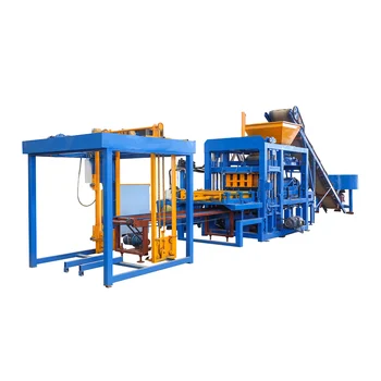 Hydraulic Pressure Interlocking Brick Making Machine Sale in Nigeria Qt4-15 Block Making Machine Fully Automatic