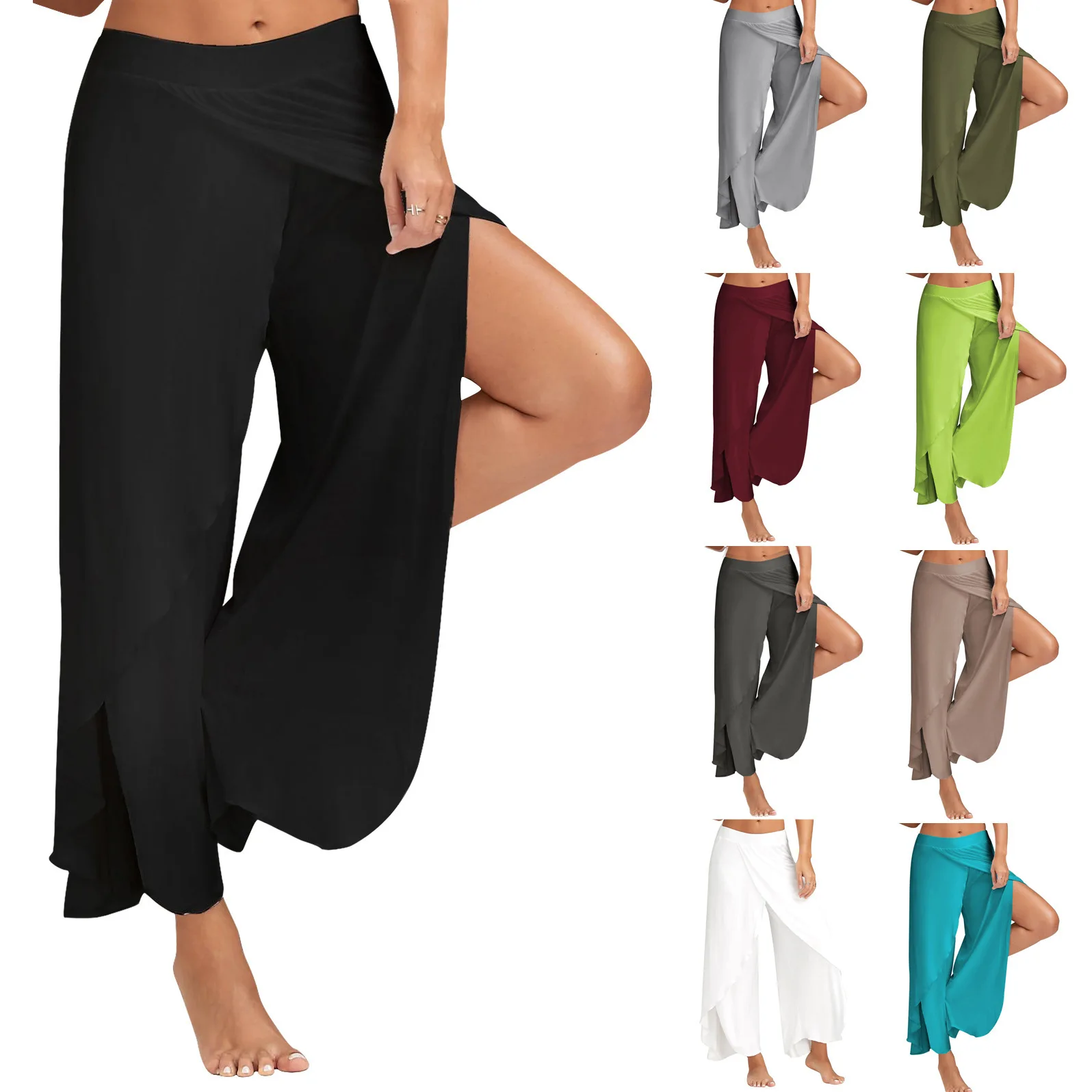 Yoga Pants High Stretch Gym Trousers 