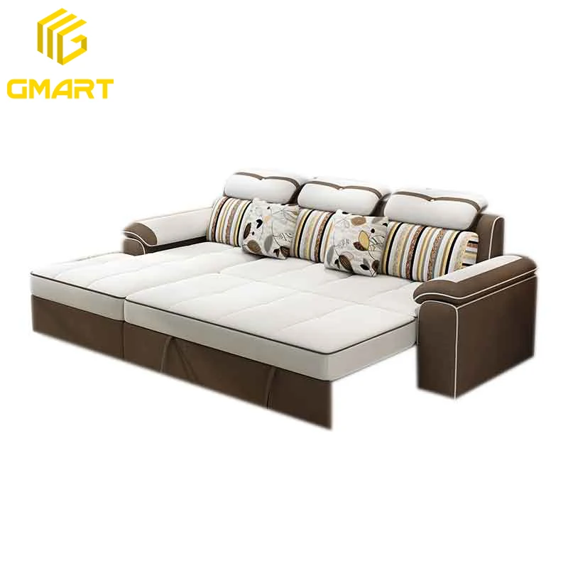 Gmart Modern Design Wohnzimm Model Decorative Pull Button Sofa Table Boy Lip Shaped 2 Seater Transformable Infla Bed Cum Sofa