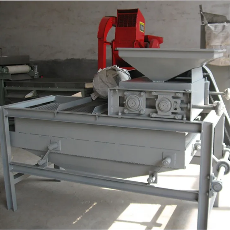 Automatic Nut Cracking Dehulling Pistachio Sheller Almond Shelling Machine