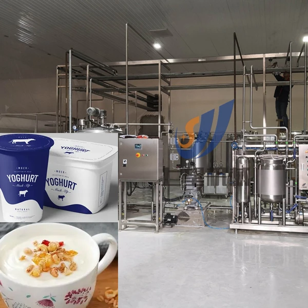 Automatic Yogurt Production Line Complete with Motor Pump Bearing Core Components