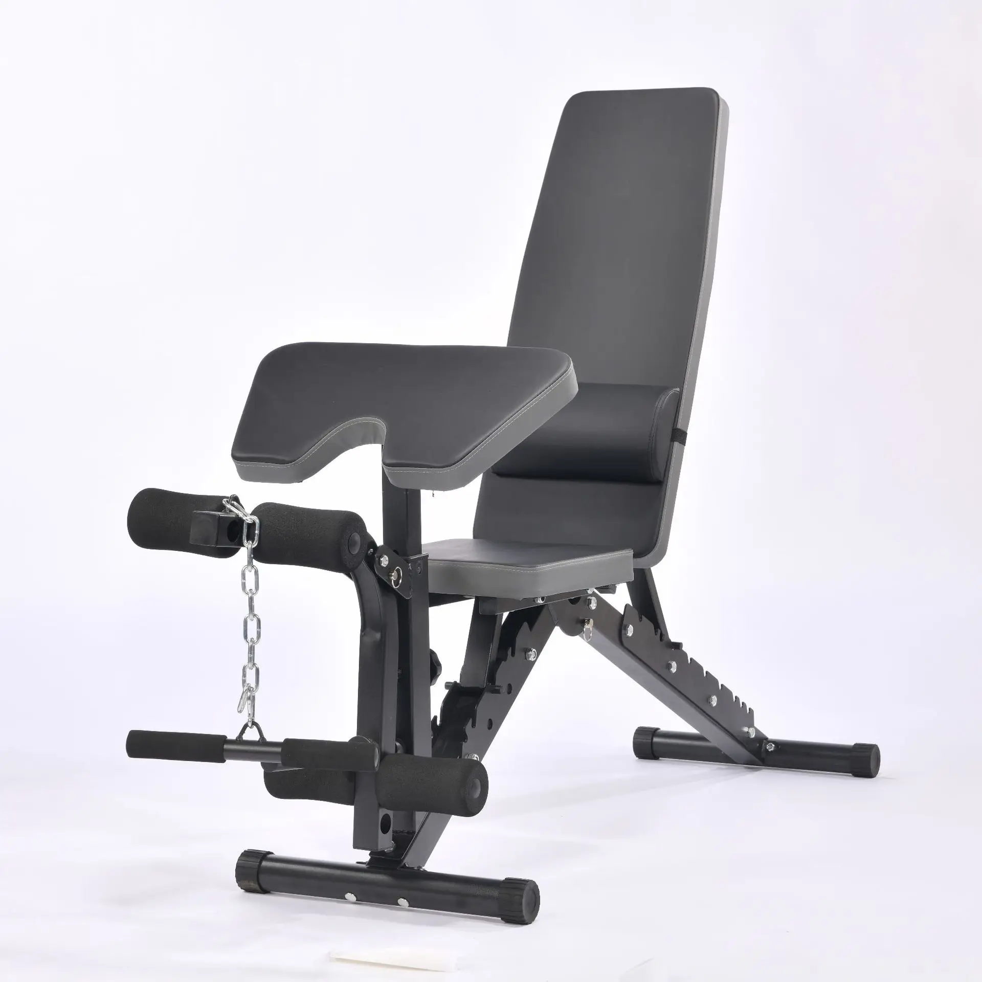 Direct Adjustable Foldable Dumbbell Bench Flat & Incline Home Gym Chair product detail 1