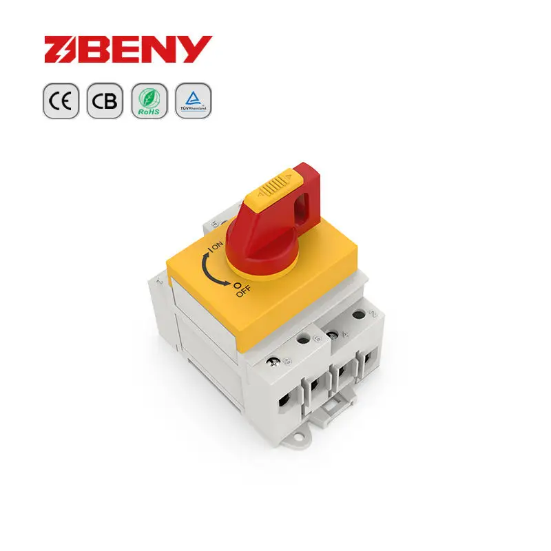 ZJBENY 1200V DC Isolators for Disconnecting PV Solar Arrays