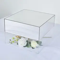 Rehausseur en acrylique transparent, parfait pour présenter