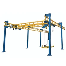 Hot Sale Light Overhead Bridge Traveling Crane Trolley System Flexible Combined Bridge Suspension Electric Double Girder Crane