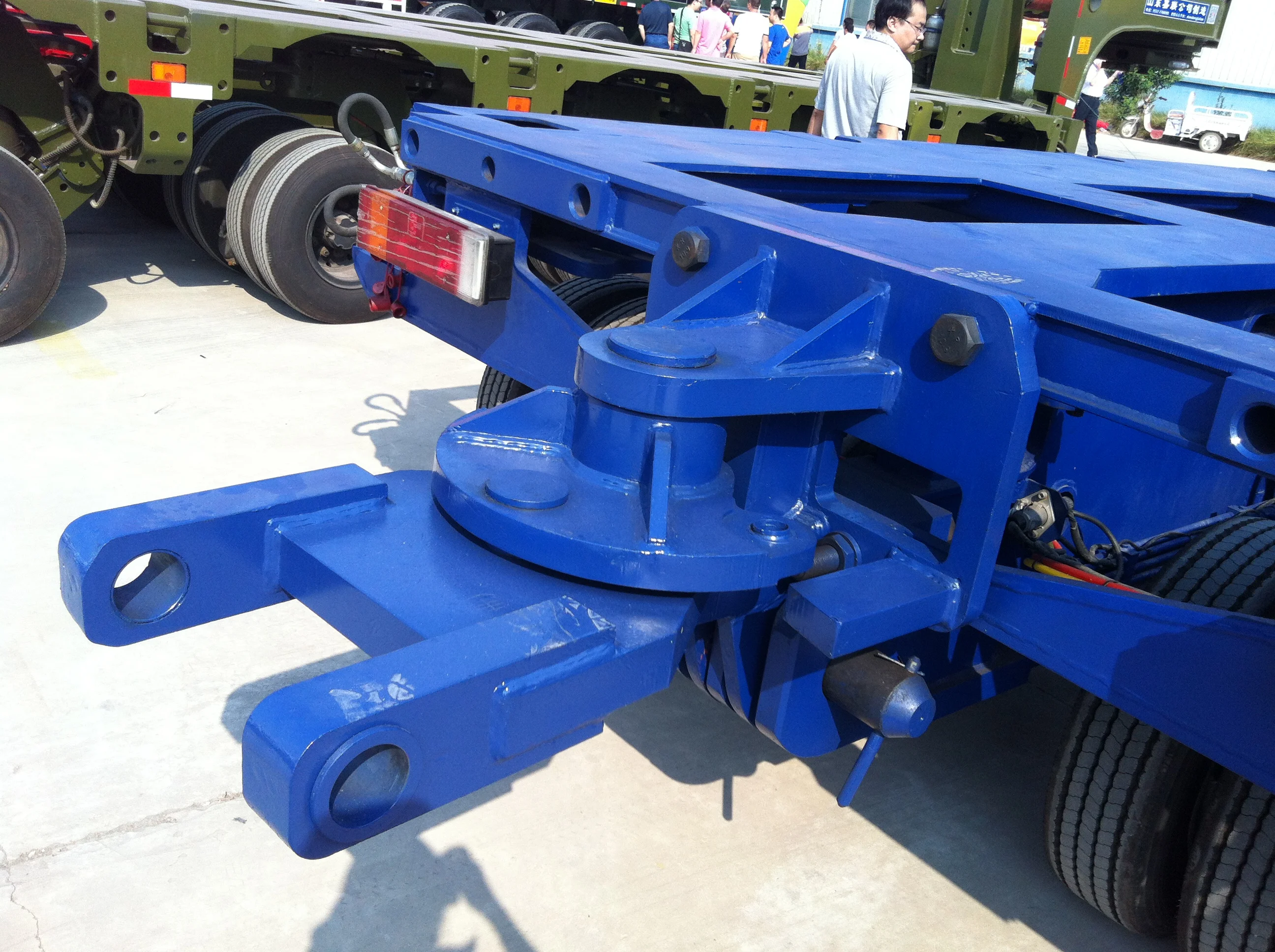 Hydraulic Bridge Truck Trailer 500 Tons Multiaxle Goldhofer Hydraulic