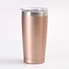 Spray painted rose gold