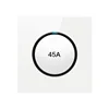 13-45A double-pole with indicator light-white-45A bipolar-B-1-gl