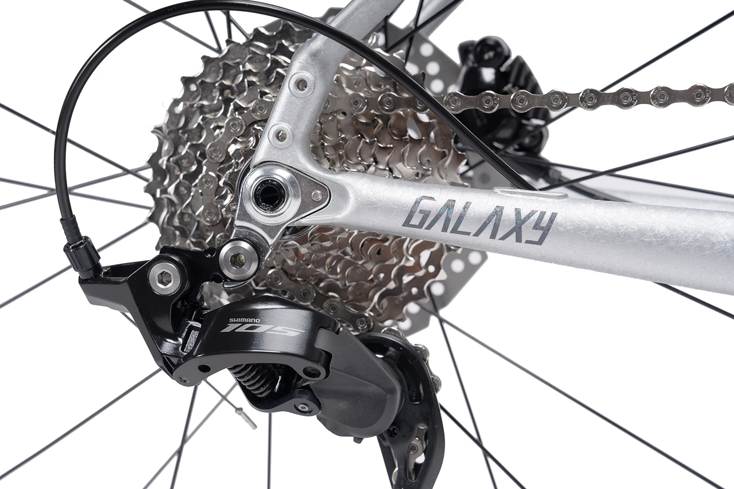 スーパーハードフレーム700Cロードバイク SHIMANO 12速ディスクブレーキ