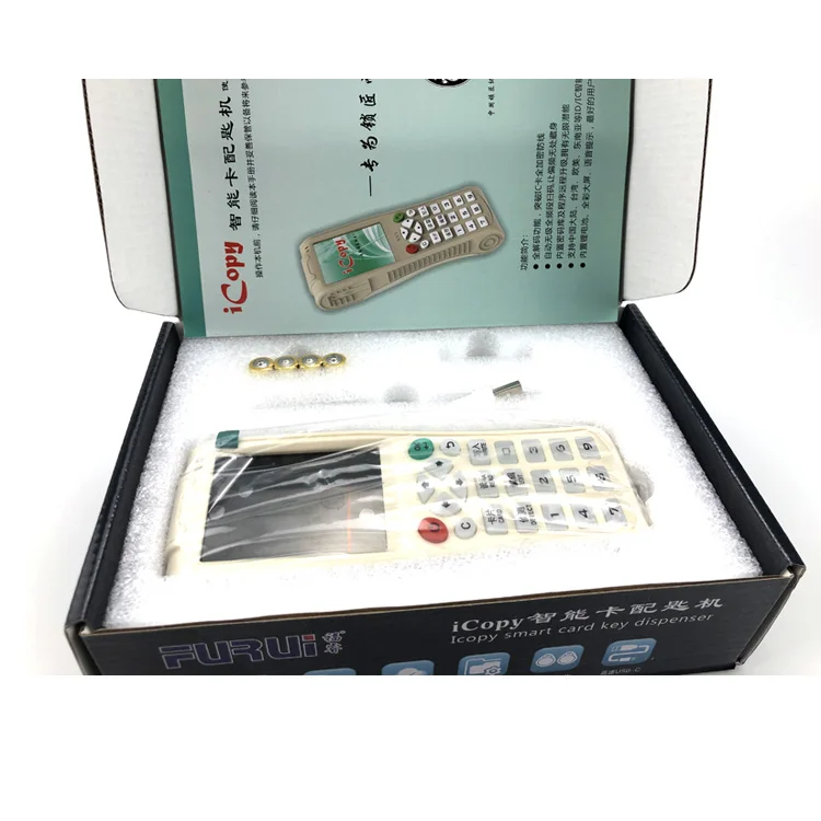 English Version Smart RFID Chip Key Card Copy Machine 125khz 13.56mhz Icopy 8
