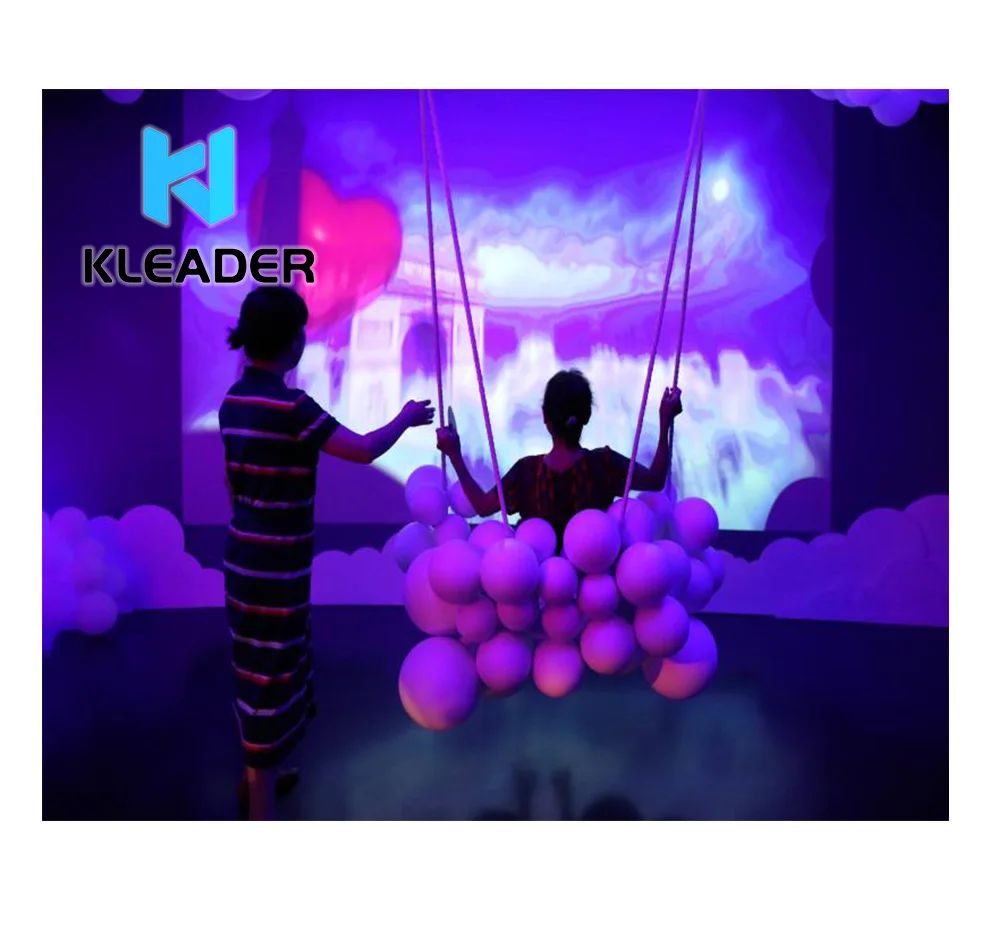 Интерактивные качели-игры соматосенсорные AR Виртуальная реальность трансформация роуминговая симуляция сцены настенные игры Волшебные дети