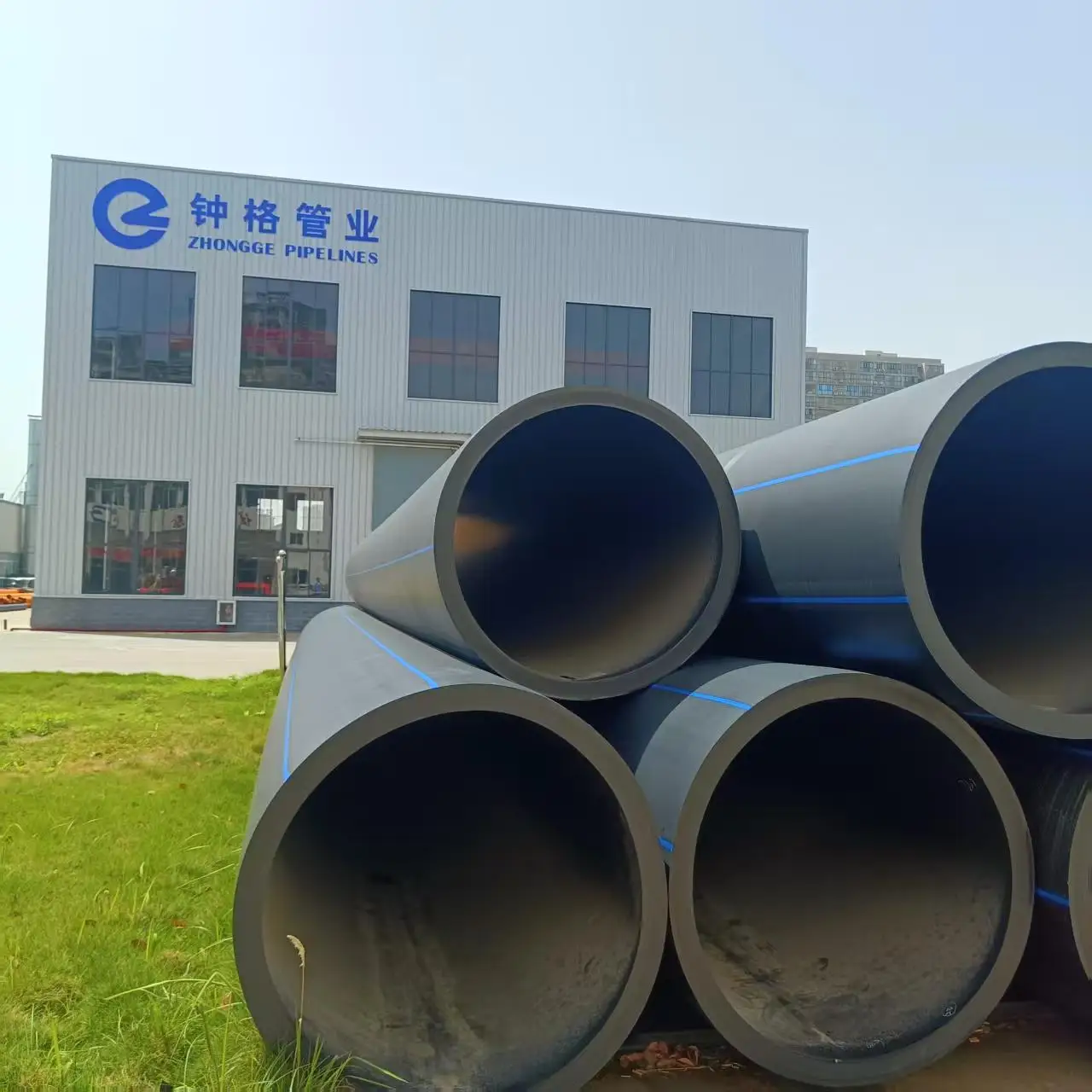 Сырье большого диаметра 800 мм 900 1000 1200 ПНД пластиковые трубки для водоснабжения и канализации