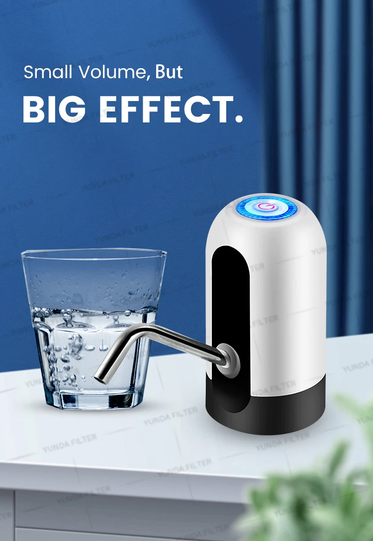 Multiple Usage Large Water Flow Automatic Bottle Drinking Mini Electric