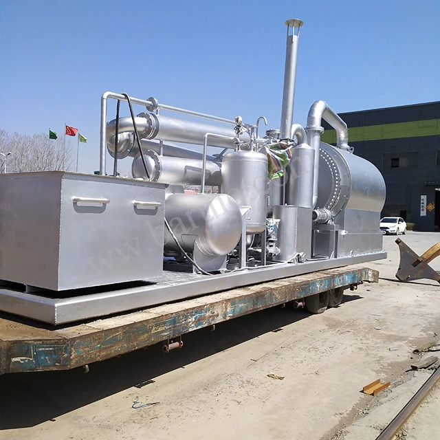 Small Mini Waste Plastic to Fuel Oil Pyrolysis Plant Machine With Free Installation