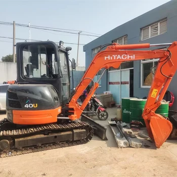 Used 3.5t Hitachi Excavator Zx35 Mini Digger Secondhand Original Hitachi Zx35u-5A Japan