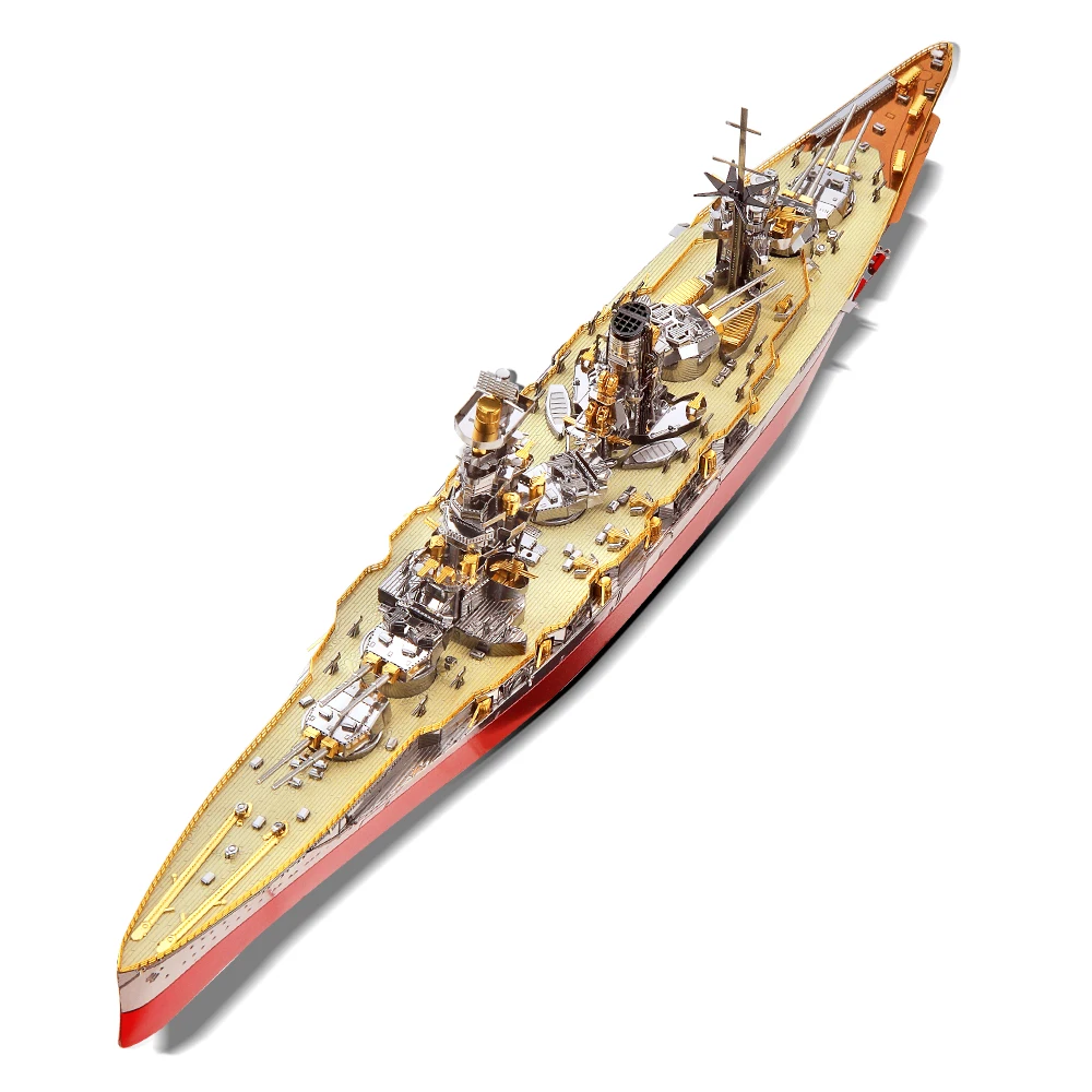 Pellet Guns For Adults Piececool 3D Metal Puzzles For Adults, USS