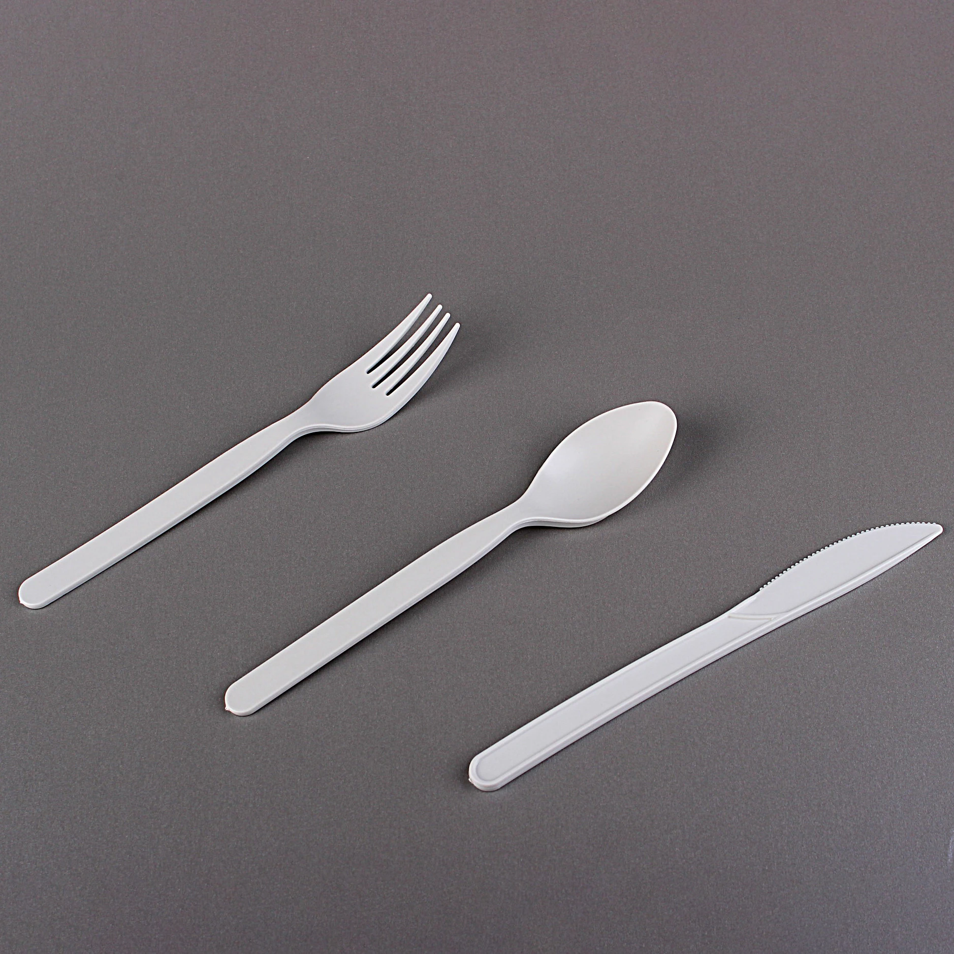 Wholesale 6inch 7inch Compostable Cutlery Set Disposable Eco Friendly ...