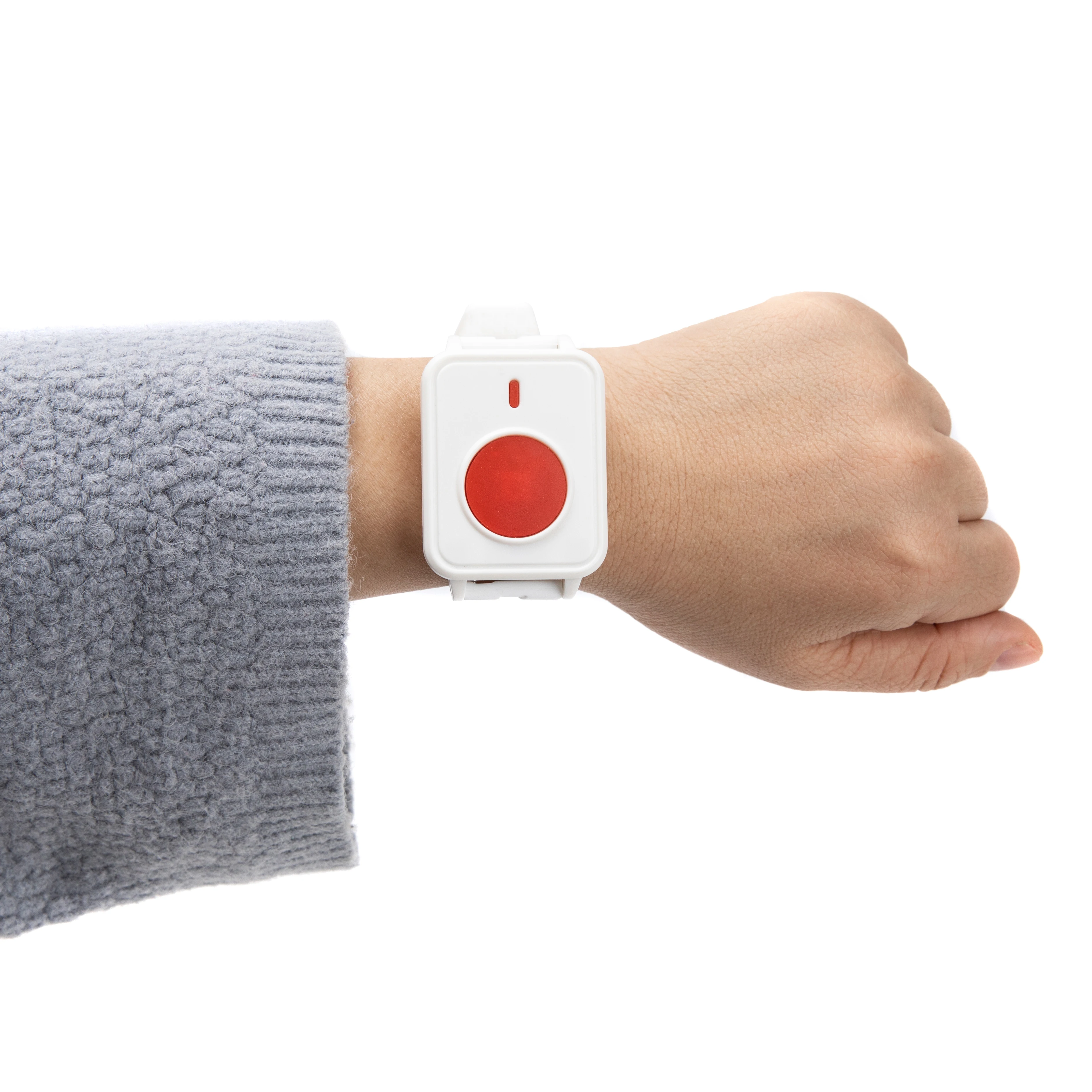 433mhz Panic Button Elderly Alarm Systems Caregiver Pager SOS Bracelet Emergency Wireless Watch Call Senior Old People
