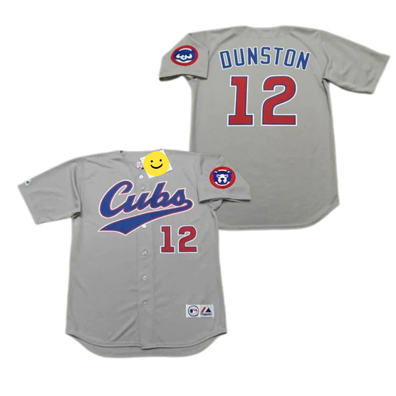 Wholesale Men's Chicago 12 MICKEY MORANDINI 14 ERNIE BANKS 17 MARK GRACE 18  GLENN BECKERT Throwback Baseball jersey Stitched S-5XL From m.alibaba.com