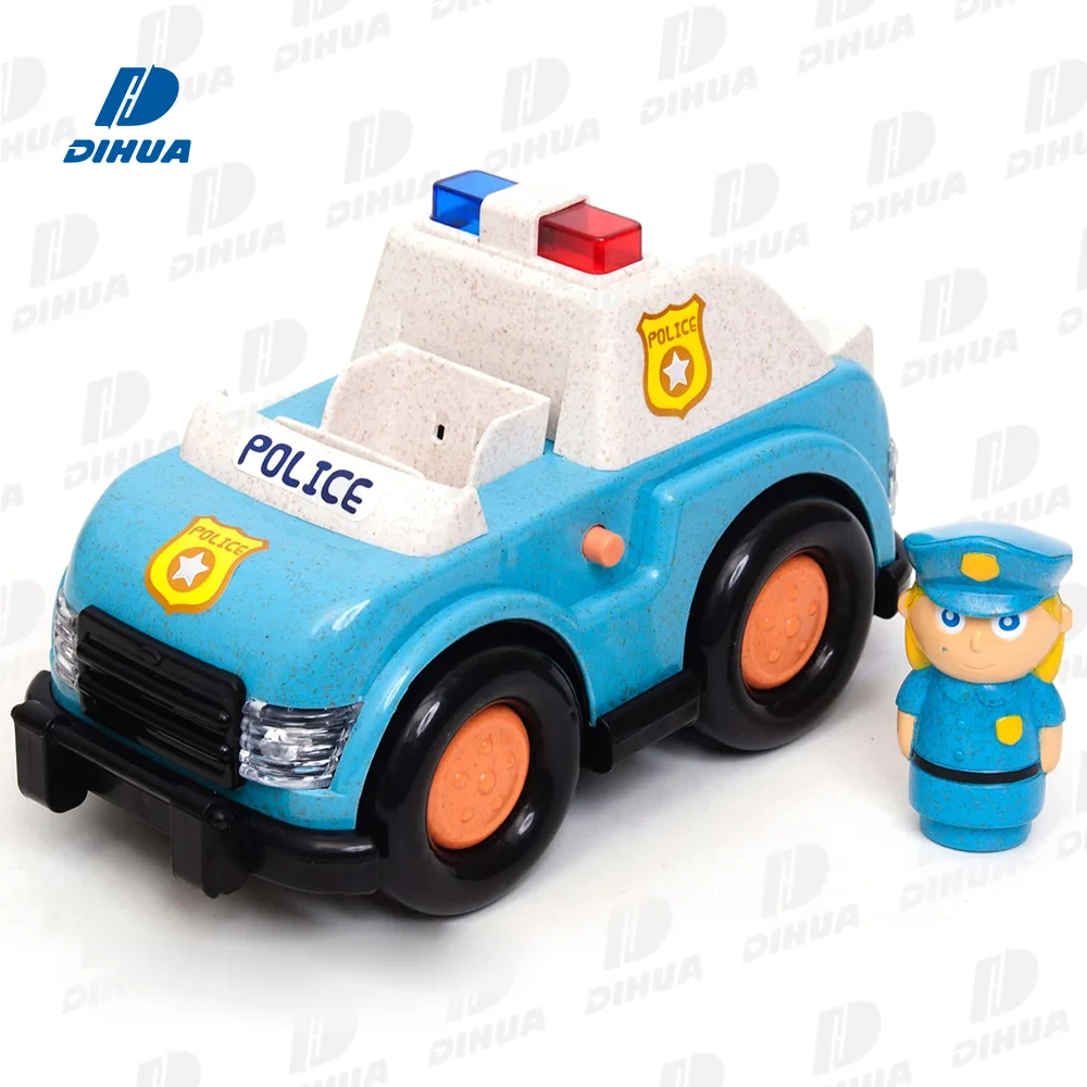 Straw Car Cartoon Wheat Straw Eco-Friendly Car Toy with Light & Sound - Train ...