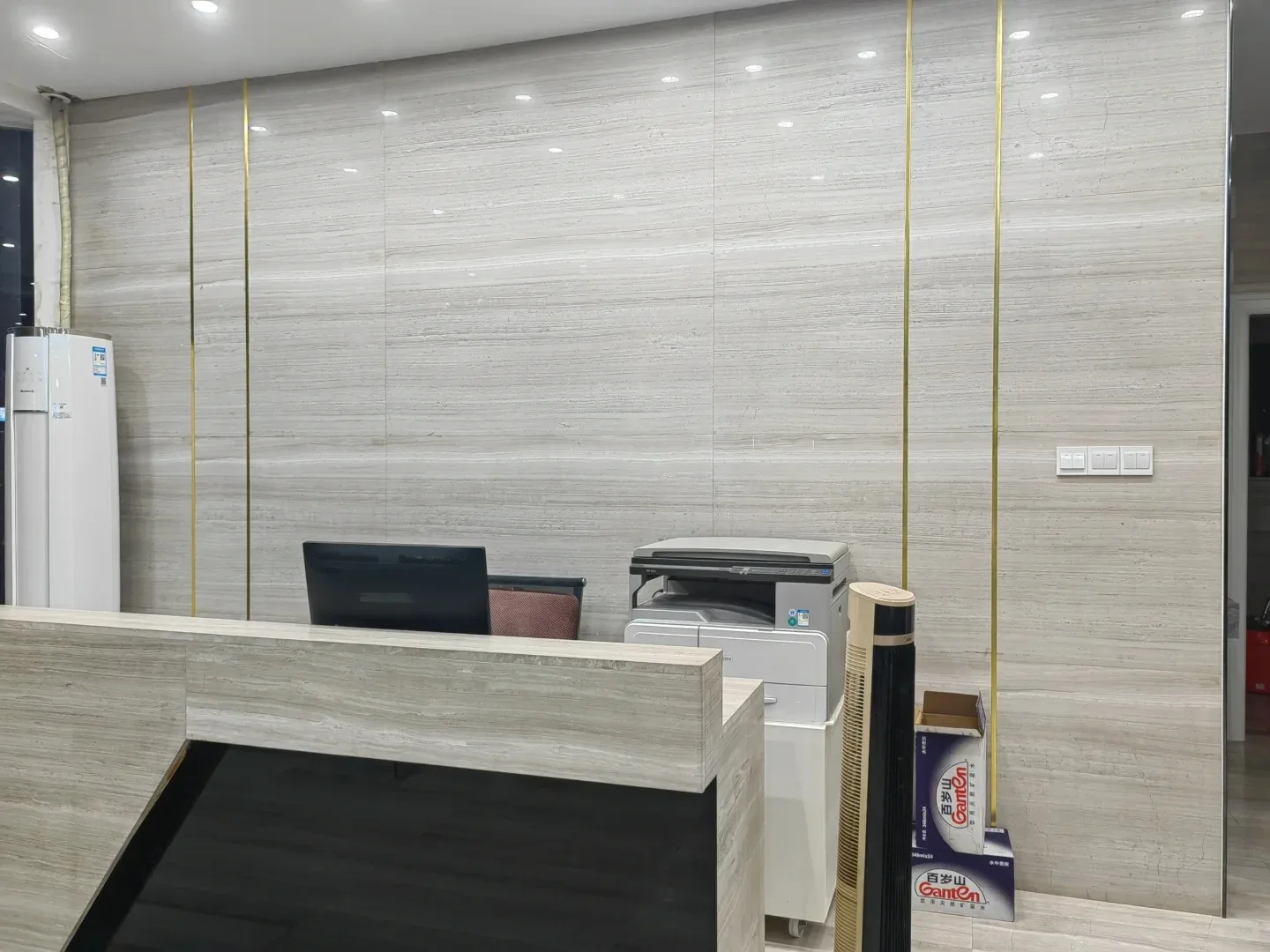 product modern natural line wood grain gray white marble tile for indoor stairs hotel bathrooms kitchen countertops marble tiles-7